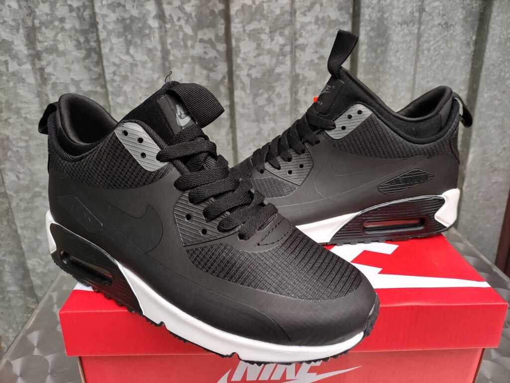 black and white nike air max 90 mens