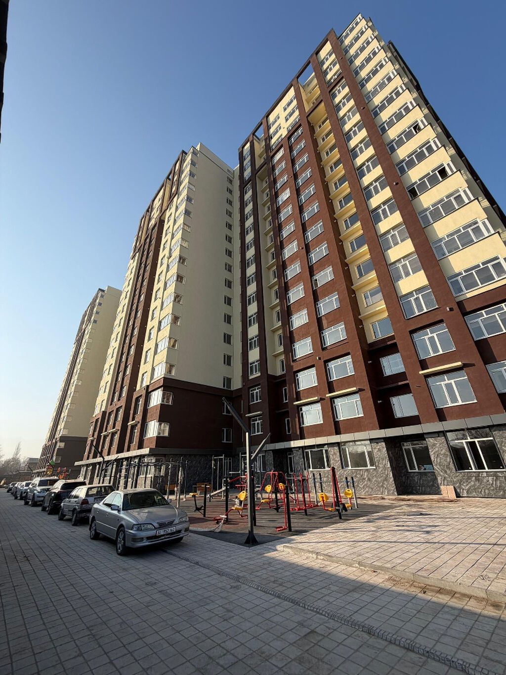 3 комнаты, 96 м², Пишпек Элитка, 13 этаж, ПСО (под самоотделку): фото 3