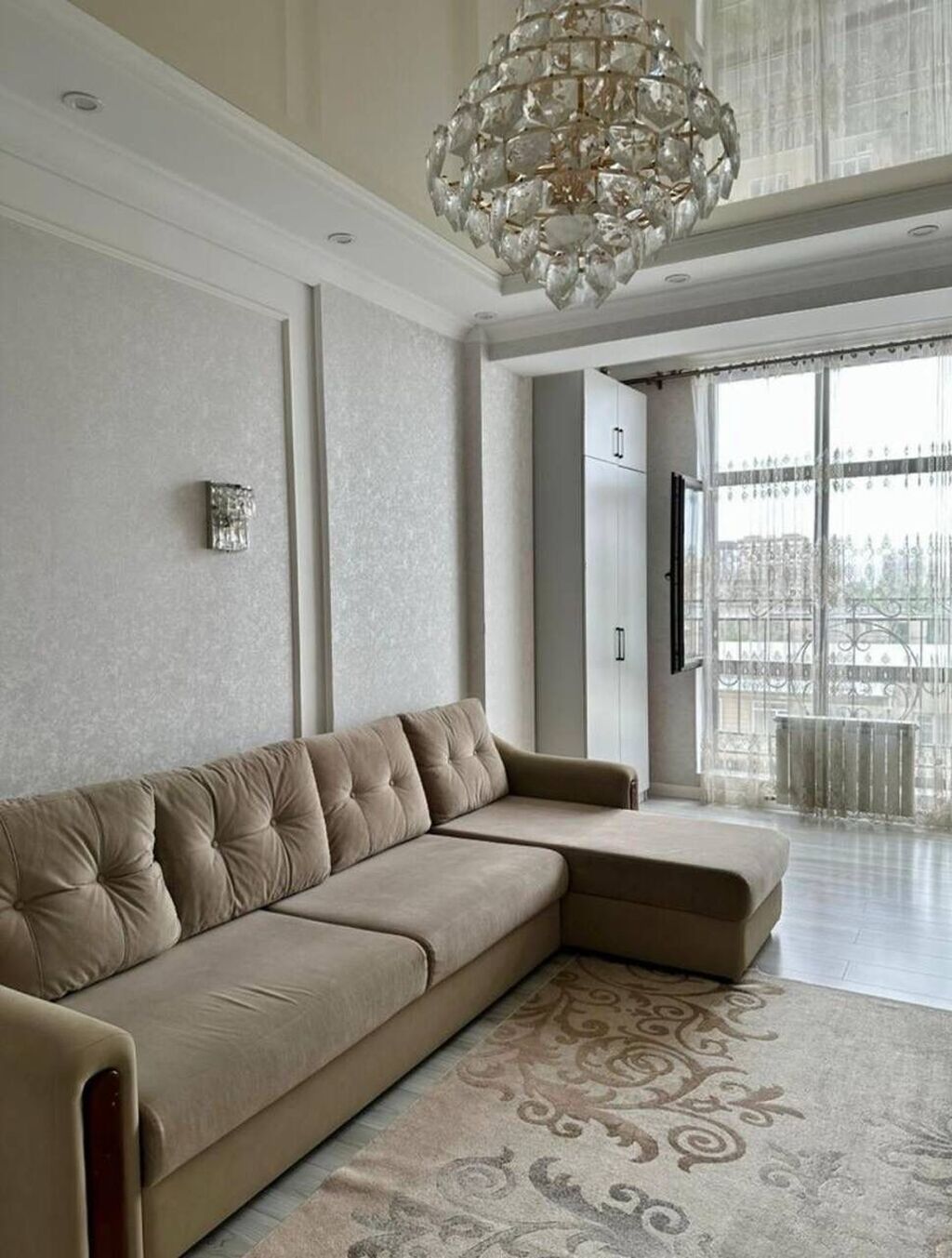 1 комната, 61 м², Элитка, 6 этаж, Евроремонт