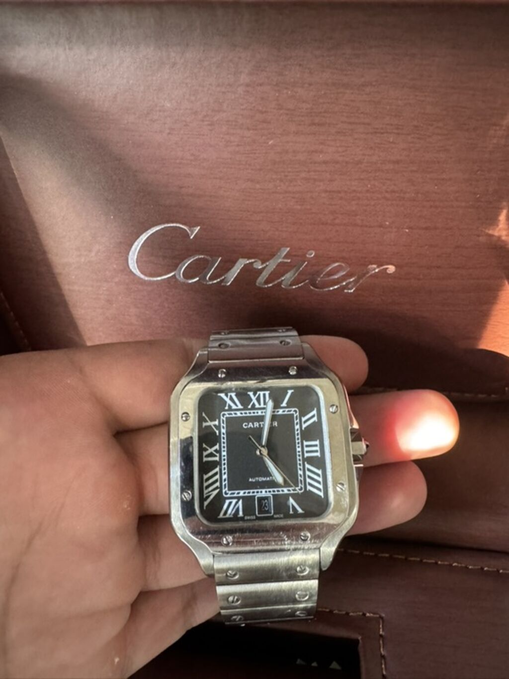 Классические часы часы, Cartier, Швейцария, Оригинал, Мужские, Б/у: фото 3