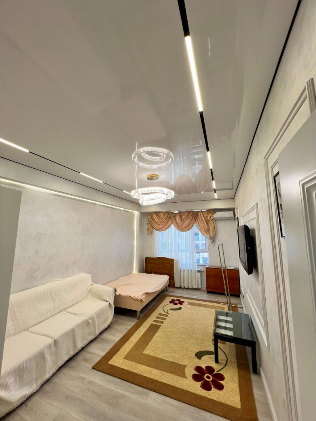 2 комнаты, 66 м², Тунгуч мкр Элитка, 10 этаж, Дизайнерский ремонт: фото 4