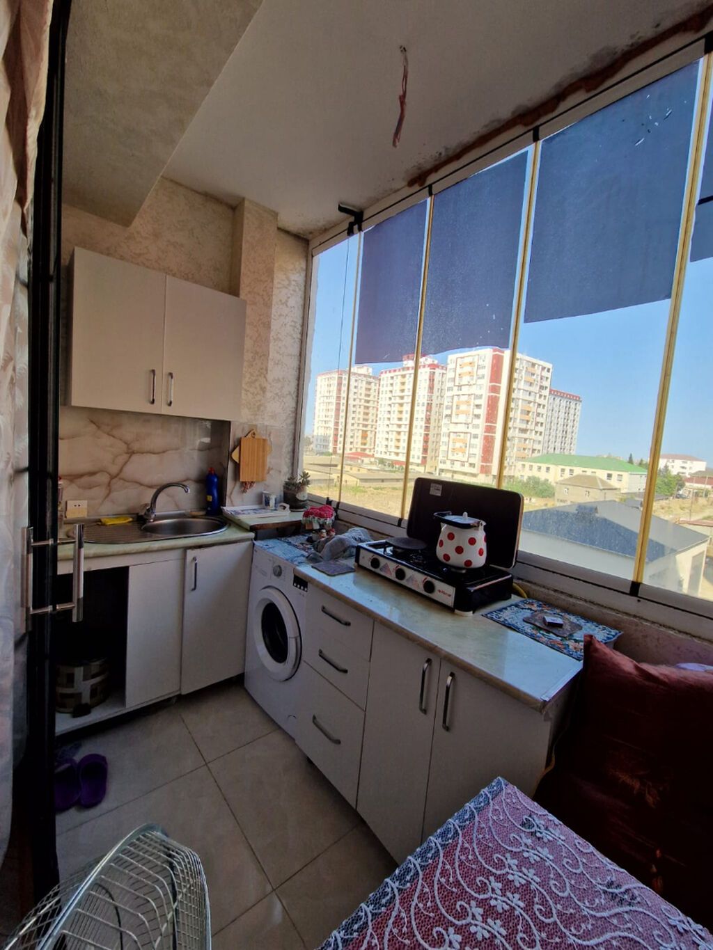 1 otaqlı, Yeni tikili, 33 kv. m