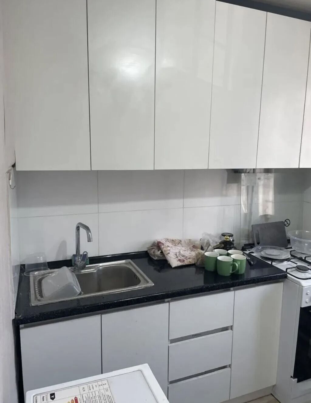 2 комнаты, 43 м², Пишпек 104 серия, 1 этаж, Косметический ремонт: фото 4