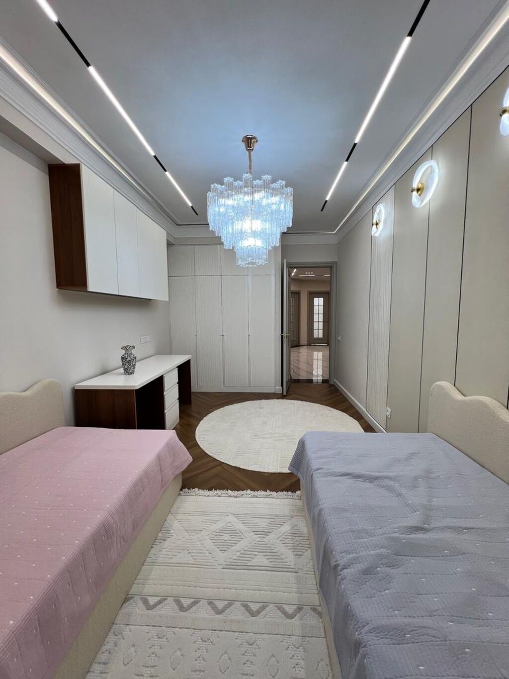 3 комнаты, 116 м², Асанбай мкр Элитка, 10 этаж, Дизайнерский ремонт: фото 3