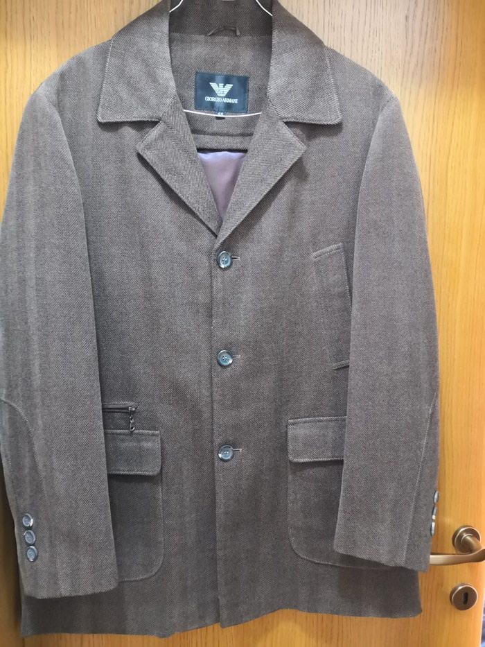 Muške Jakne: Armani muski sako, nov, nenosen. Bez ostecenja. Original. na lalafo.rs Armani muski sako, nov, nenosen. Bez ostecenja. Original. - Beograd