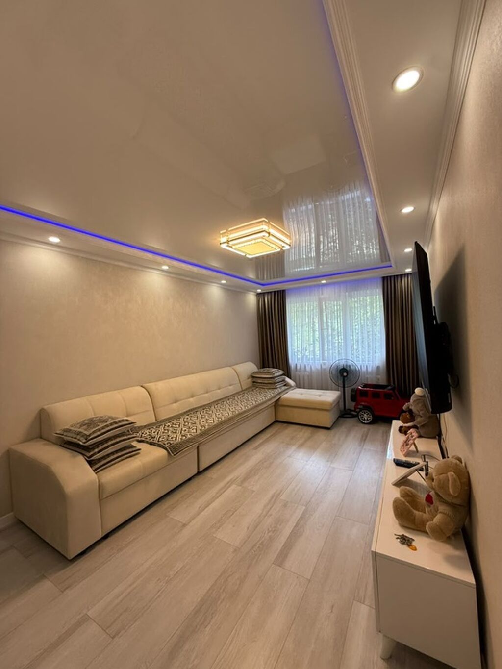 3 комнаты, 59 м², 10 мкр 104 серия, 1 этаж, Евроремонт: фото 4