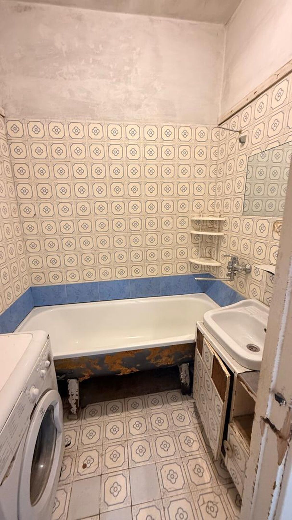 2 комнаты, 52 м², Аламедин-1 мкр 7 этаж, Требуется ремонт: фото 4
