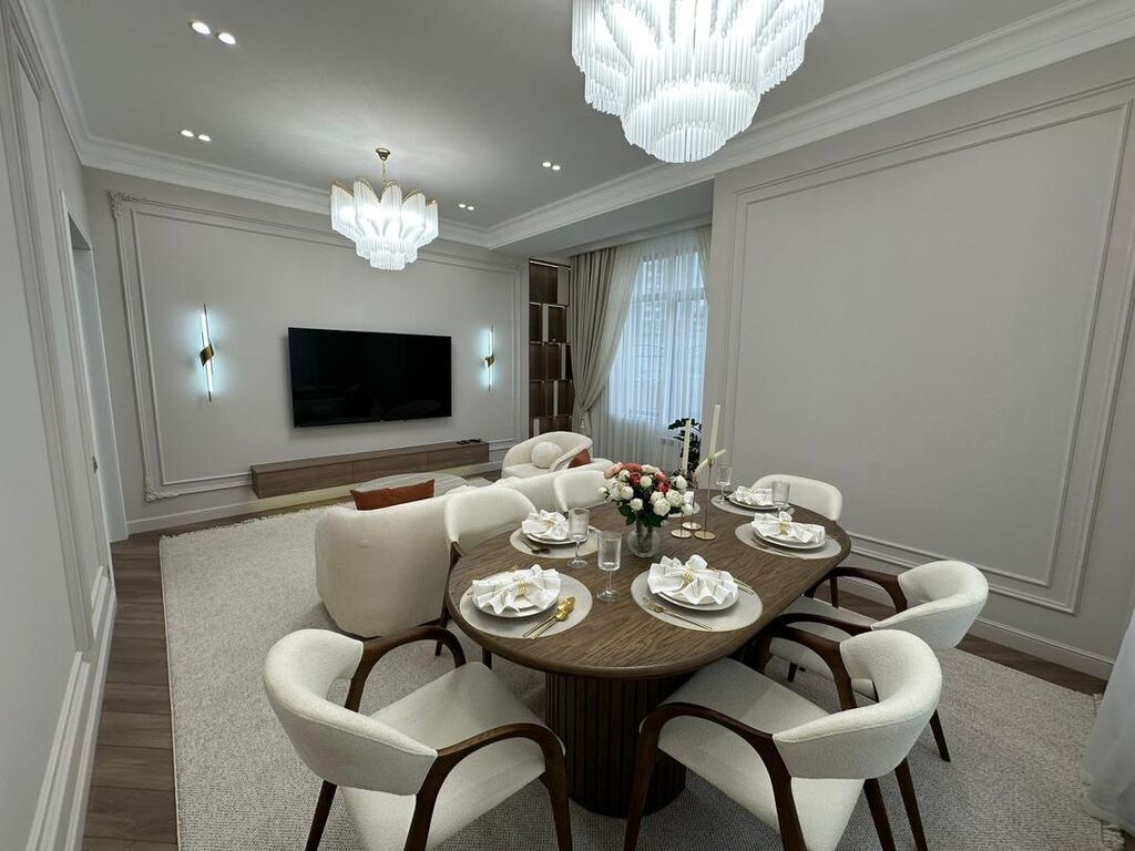 2 комнаты, 75 м², Асанбай мкр Элитка, 1 этаж, Дизайнерский ремонт: фото 6
