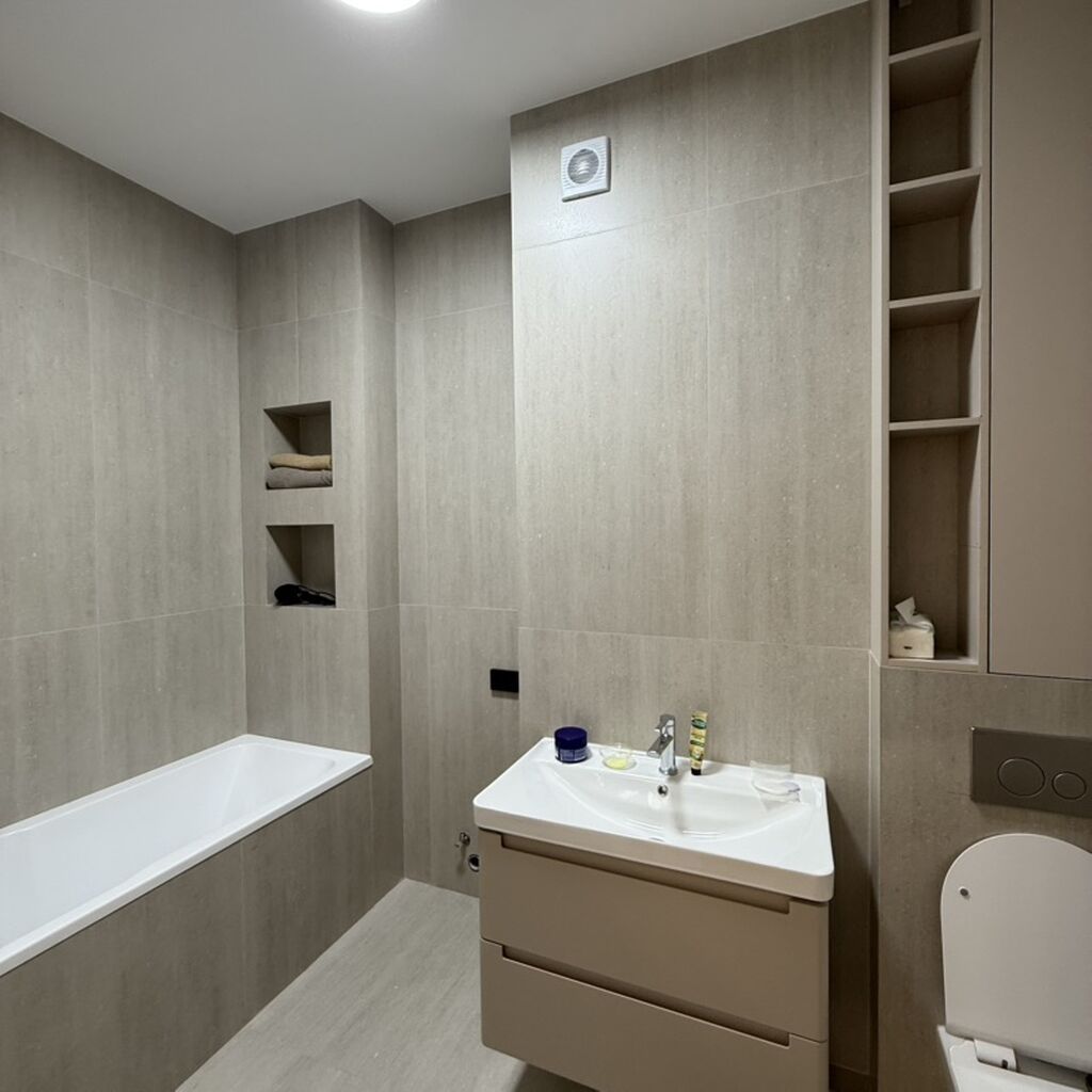 2 комнаты, 58 м², Асанбай мкр Элитка, 2 этаж, Дизайнерский ремонт: фото 8