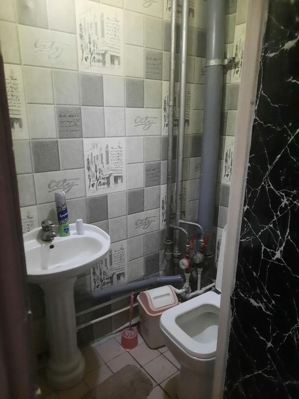 3 комнаты, 62 м², Аламедин-1 мкр 105 серия, 3 этаж, Косметический ремонт: фото 5