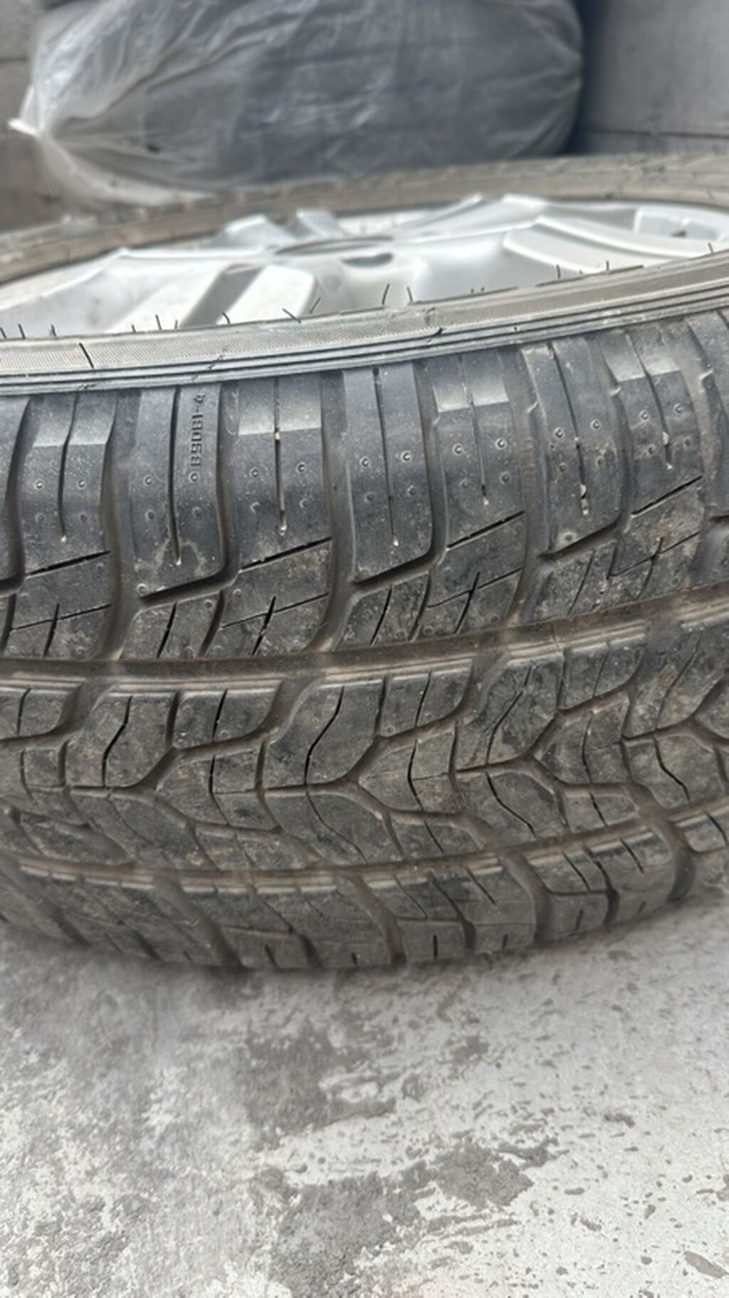 Колеса в сборе 265 / 60 / R 18, Всесезонная, Б/у, Внедорожные (АТ/МТ), Литые, отверстий - 6 — фото 3