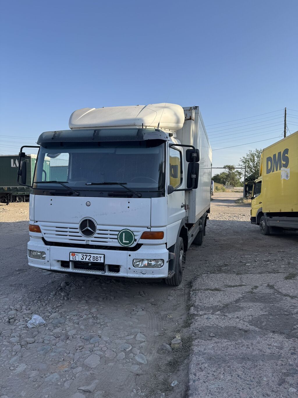 Грузовик Mercedes-Benz с изотермическим/фургонным кузовом. АТЕГО 1528: фото 1