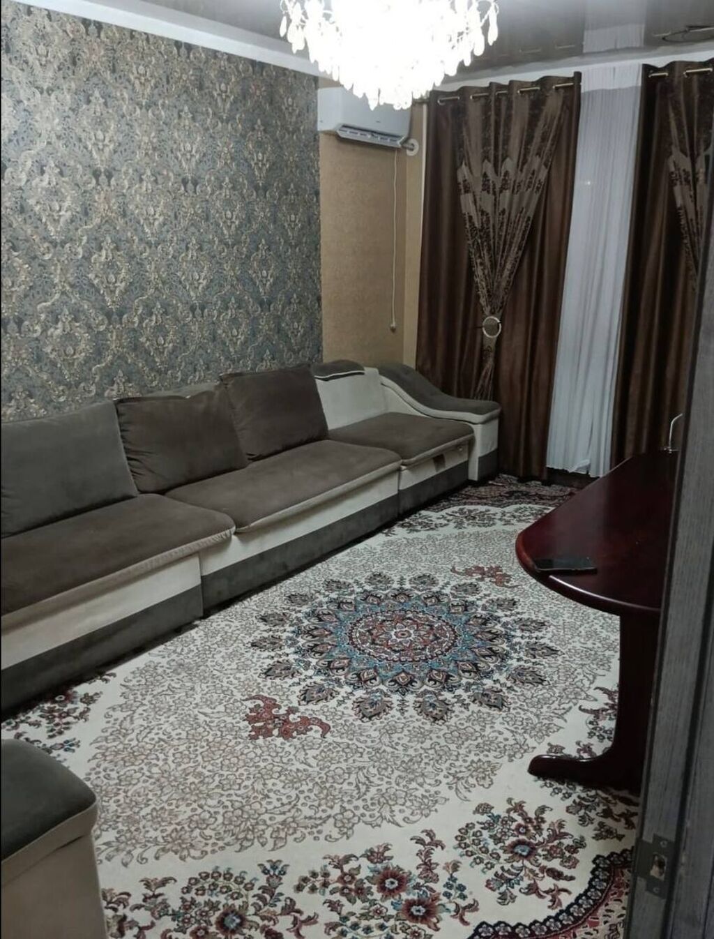 2 комнаты, 48 м², Таатан ТЦ 105 серия, 2 этаж, Евроремонт: фото 3