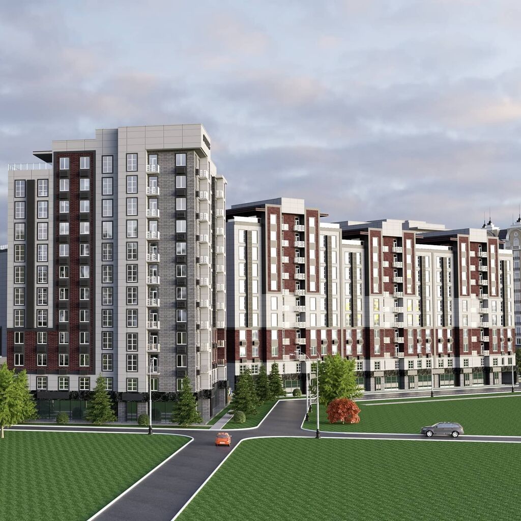 1 комната, 37 м², Асанбай мкр Элитка, 13 этаж, ПСО (под самоотделку): фото 1