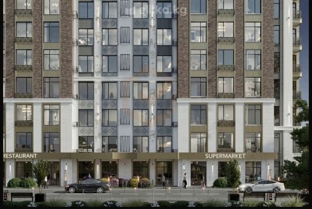 3 комнаты, 127 м², Асанбай мкр Элитка, 7 этаж, ПСО (под самоотделку): фото 4