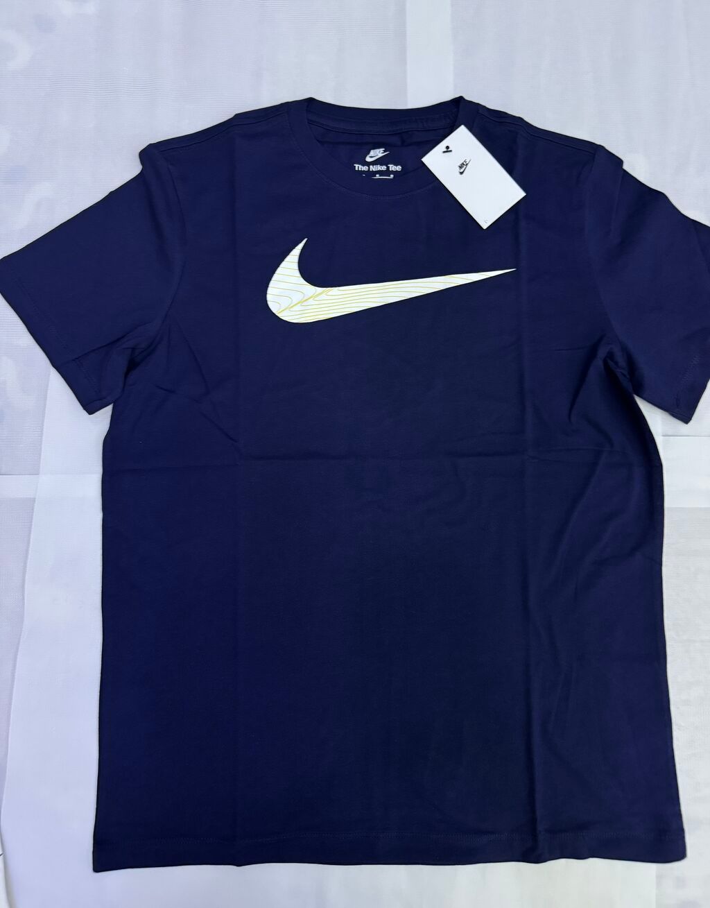 Мужская футболка, L, XL, S, Nike, Новый, цвет - Белый, Самовывоз: фото 3