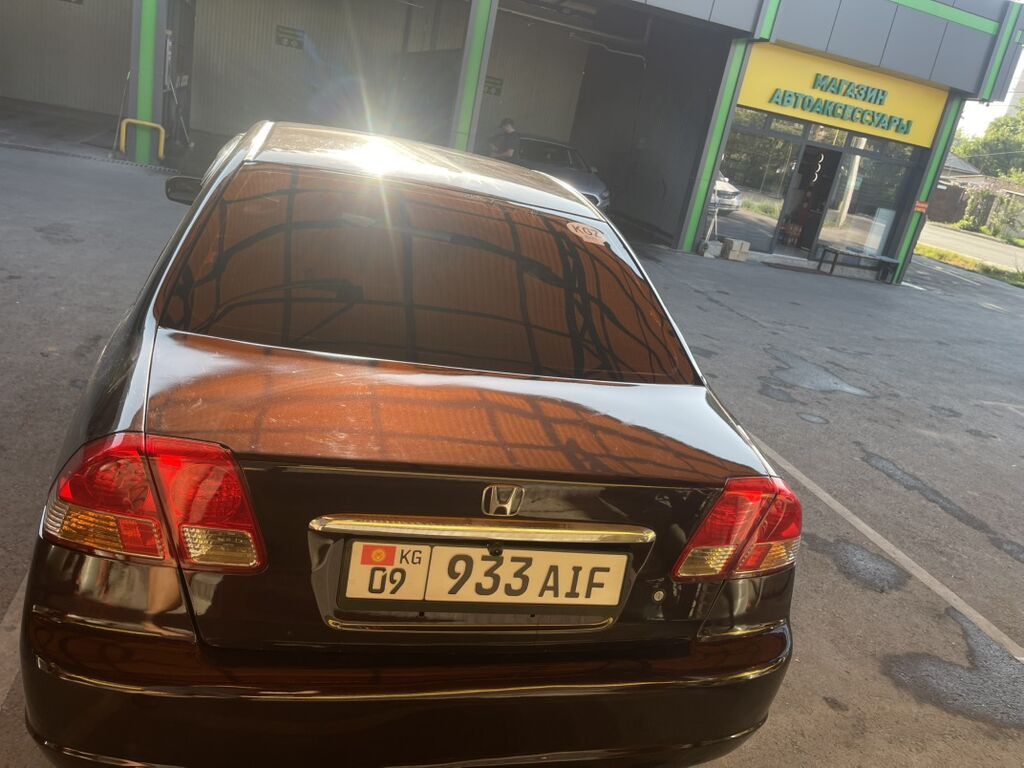 Honda Civic: 2001 г., 1.7 л, Автомат, Бензин, Седан: фото 7