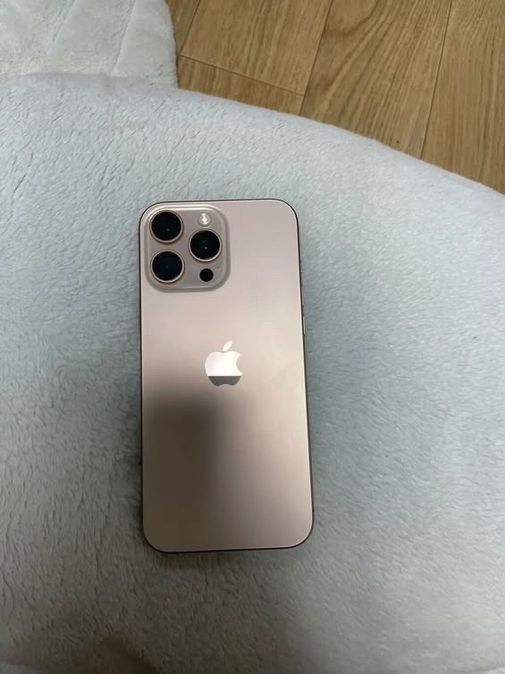IPhone 16 Pro Max, Б/у, 256 ГБ, Natural Titanium, Коробка, 91 % — фото 2