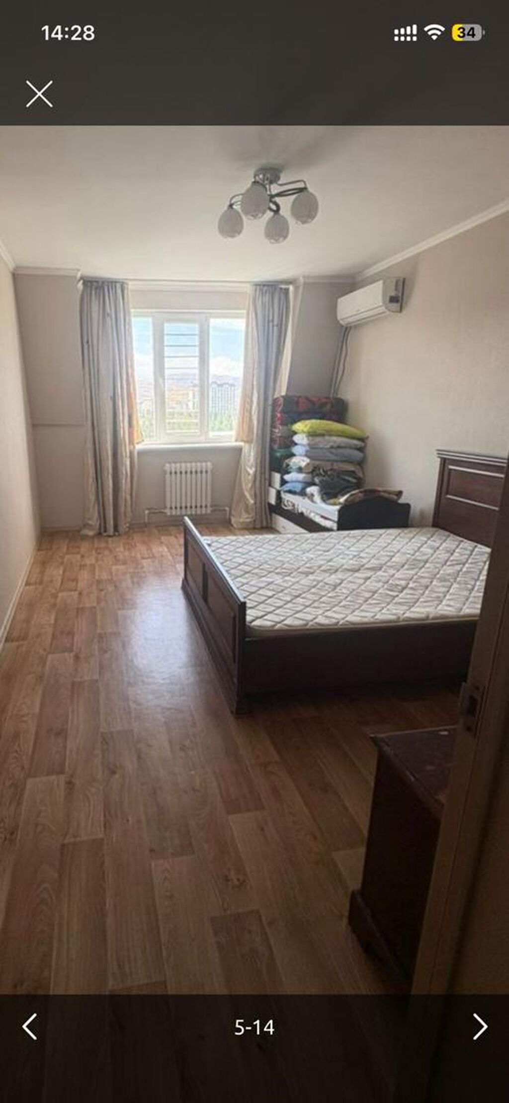 2 комнаты, 68 м², 11 мкр Элитка, 10 этаж, Косметический ремонт