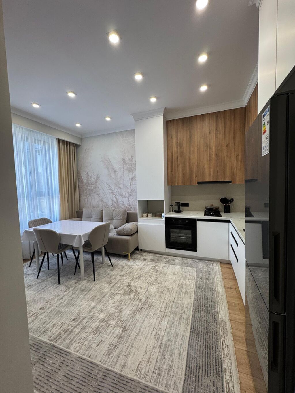 1 комната, 41 м², Асанбай мкр Элитка, 6 этаж, Дизайнерский ремонт: фото 5