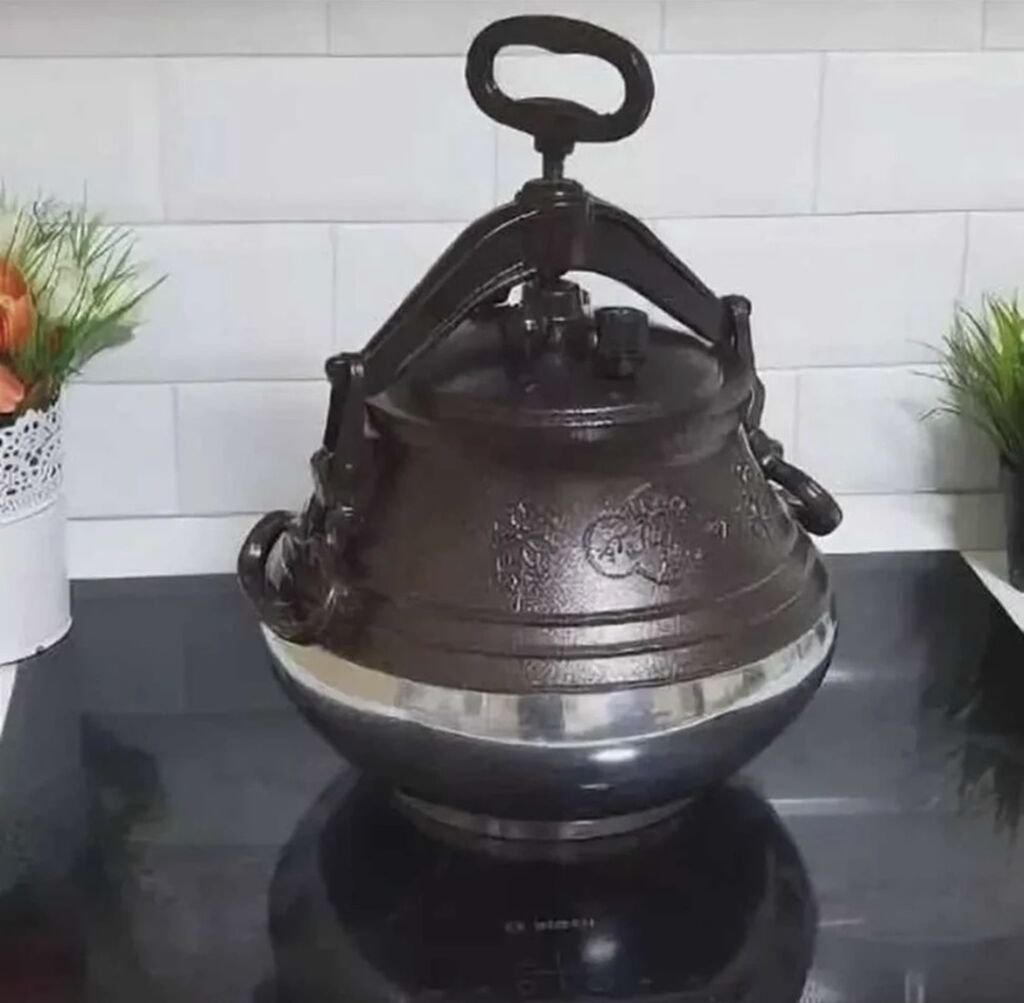 Алюминиево‑чугунный скороварочный казан (тандыр‑скороварка) -: фото 7