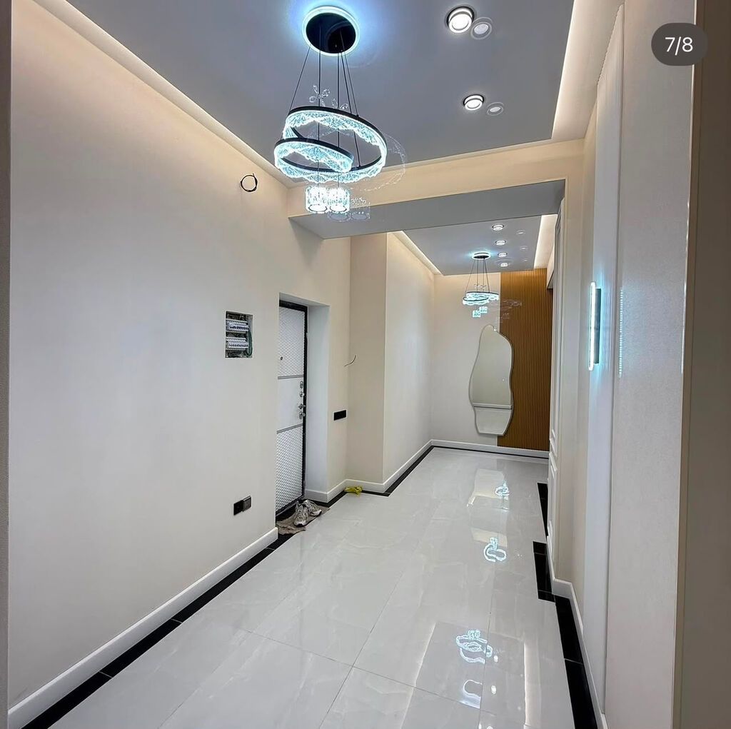 2 комнаты, 77 м², Асанбай мкр Элитка, 2 этаж, Дизайнерский ремонт: фото 5