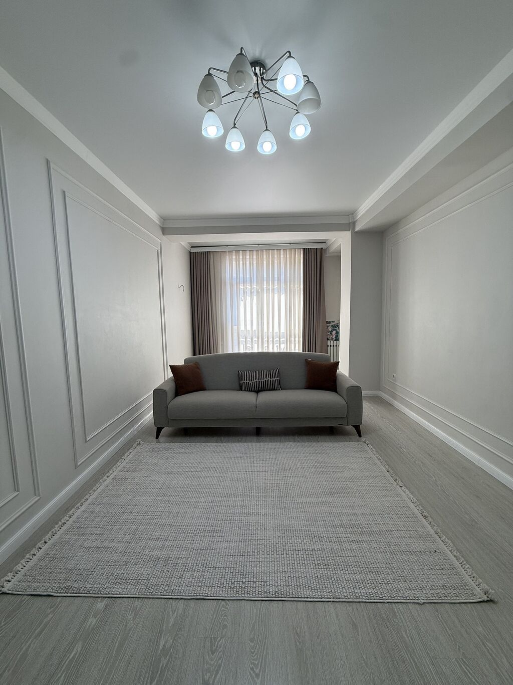 2 комнаты, 54 м², Ак-Кеме (старый аэропорт) Элитка, 11 этаж, Евроремонт: фото 2