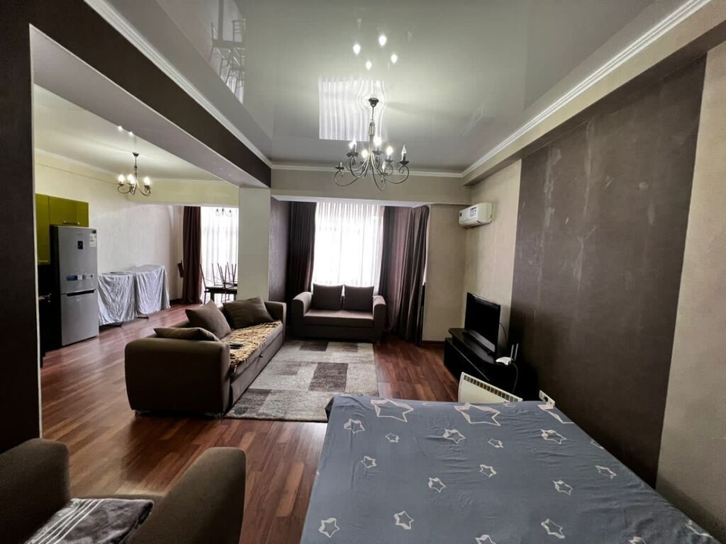 1 комната, 7 мкр, Душевая кабина, Постельное белье, Кондиционер, фото 3