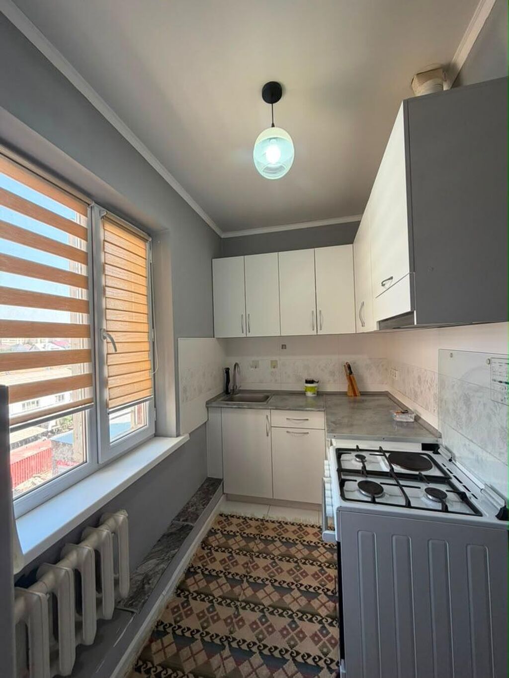 3 комнаты, 100 м², Джал мкр (в т.ч. Верхний, Нижний, Средний) 107 серия, Косметический ремонт: фото 4