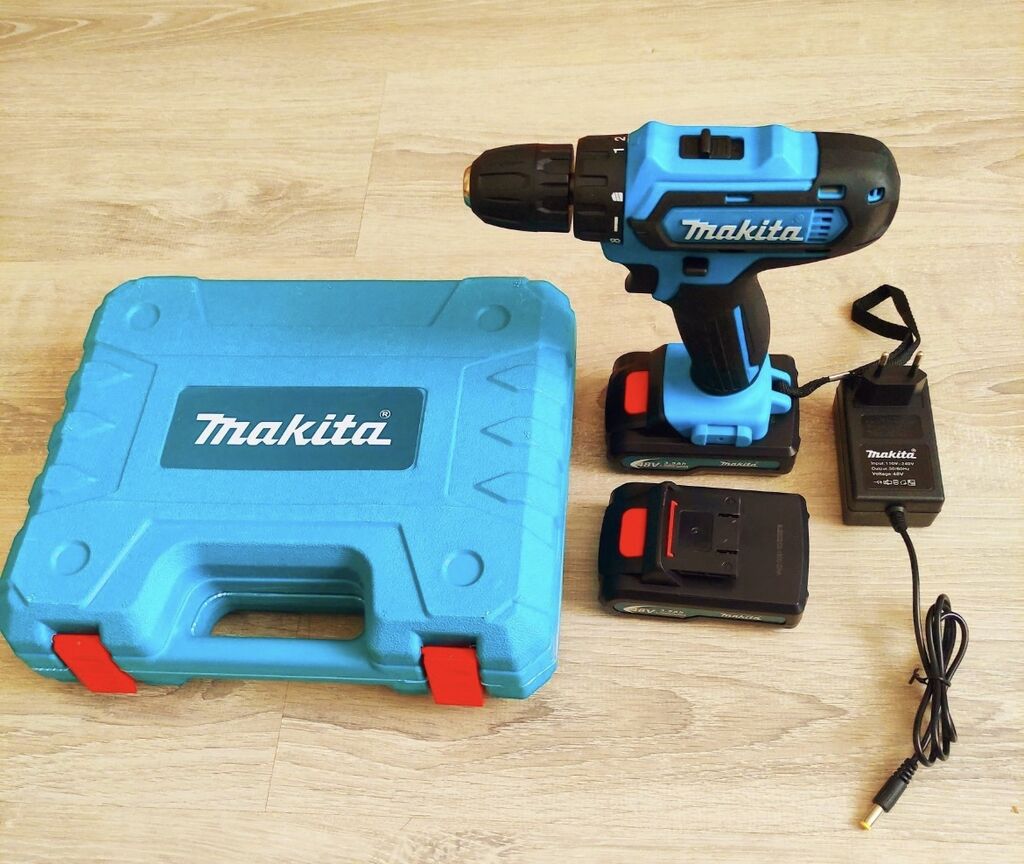 Аккумуляторный шуруповерт Makita dwe 48v с: 2490 KGS ➤ Отвертки и  шуруповерты | Бишкек | 40142053 ᐈ lalafo.kg