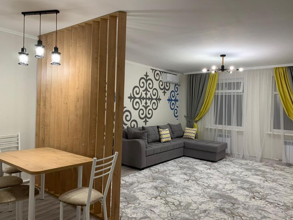Студия, 33 м², Аламединский рынок / базар Индивидуалка, 2 этаж, Дизайнерский ремонт: фото 4