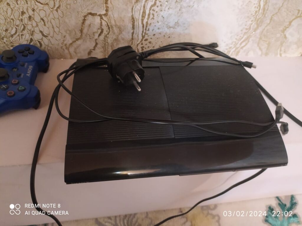Ps3 super slim 500 yadas 2 340 AZN PS3 Sony PlayStation 3