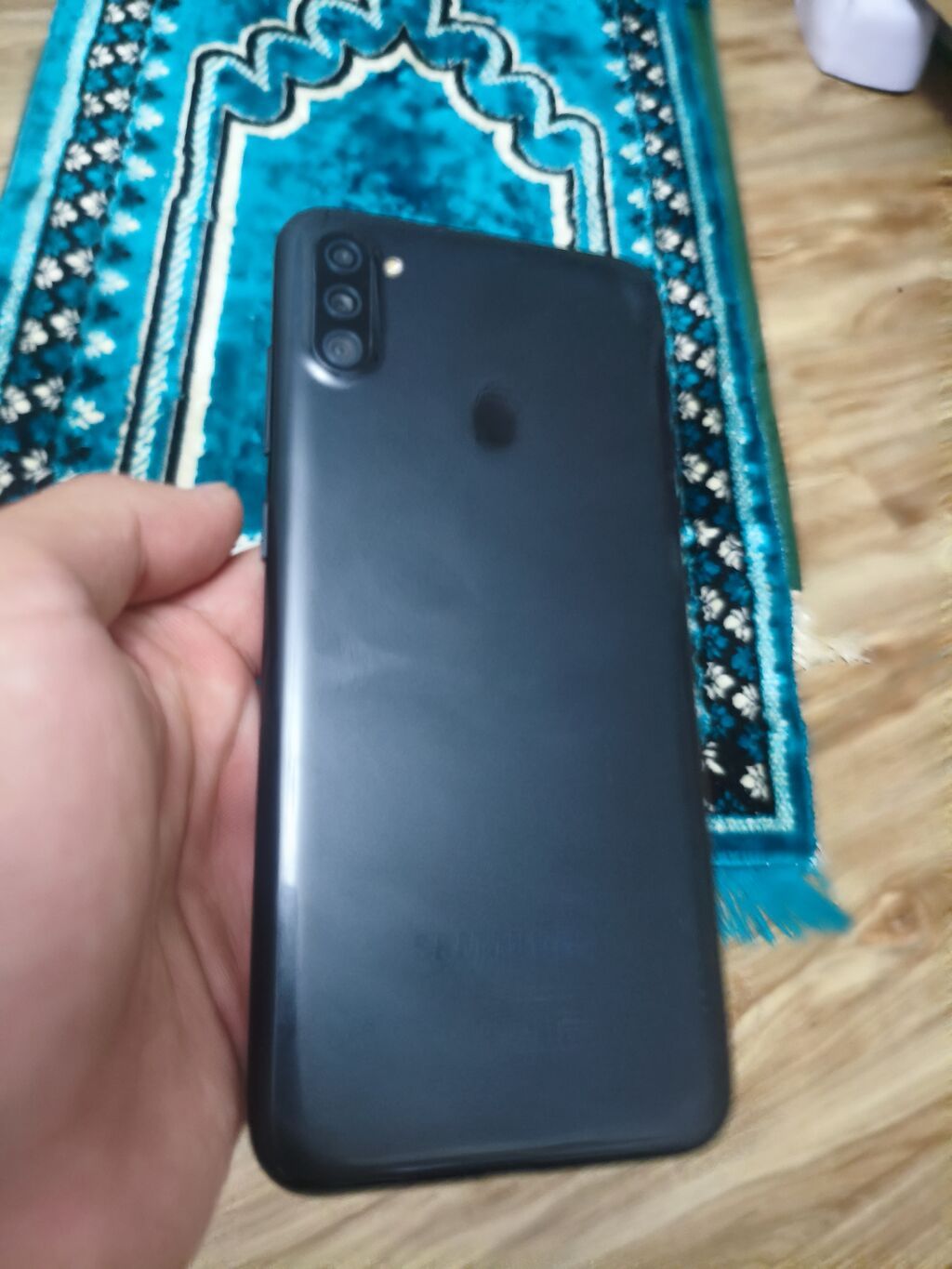 Samsung Galaxy A11, Б/у, 32 ГБ, цвет - Черный, 2 SIM: фото 3