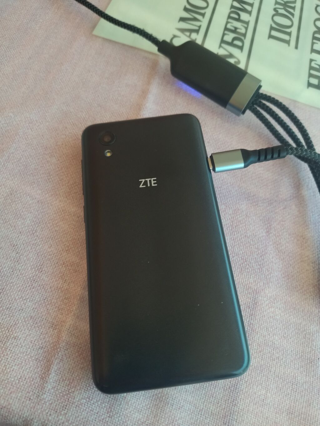 ZTE Blade, Б/у, 16 ГБ, цвет - Черный, 2 SIM — фото 2