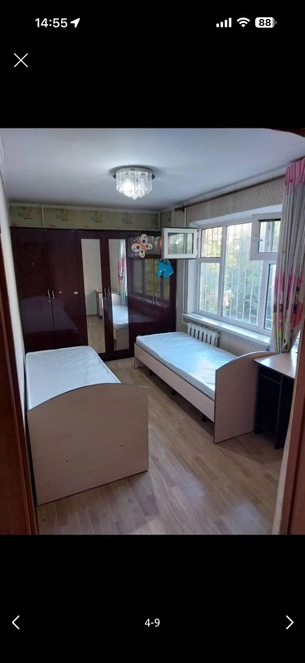 2 комнаты, 45 м², 104 серия, 3 этаж, Евроремонт: фото 5