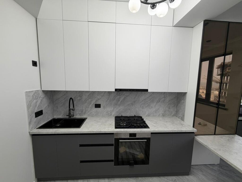 2 комнаты, 60 м², Тунгуч мкр Элитка, 7 этаж, Евроремонт: фото 2