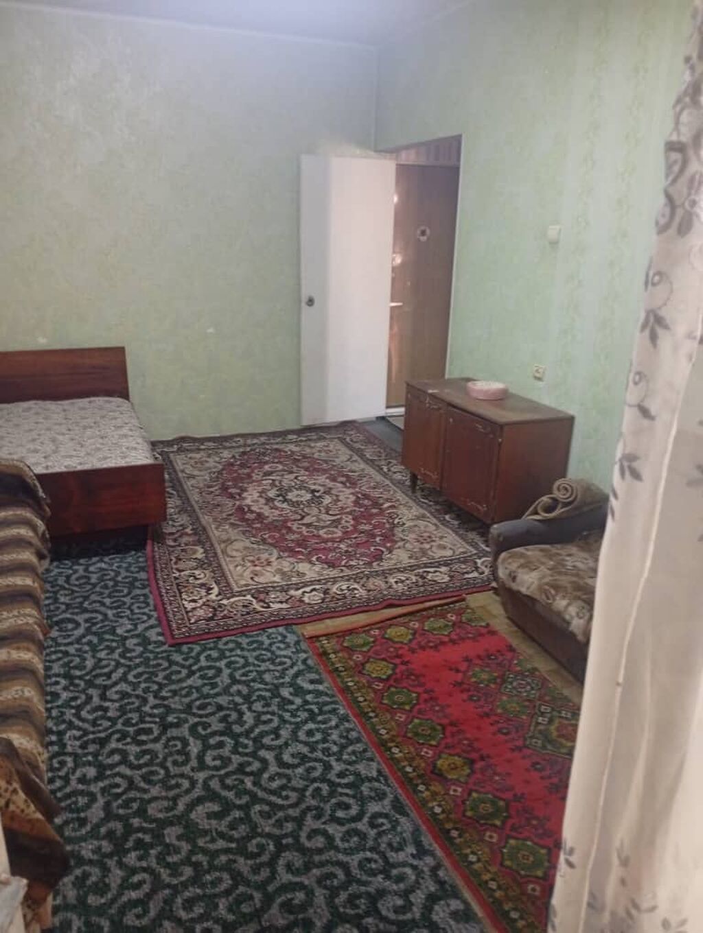 1 комната, 36 м², Улан мкр 106 серия, 6 этаж, Косметический ремонт: фото 3