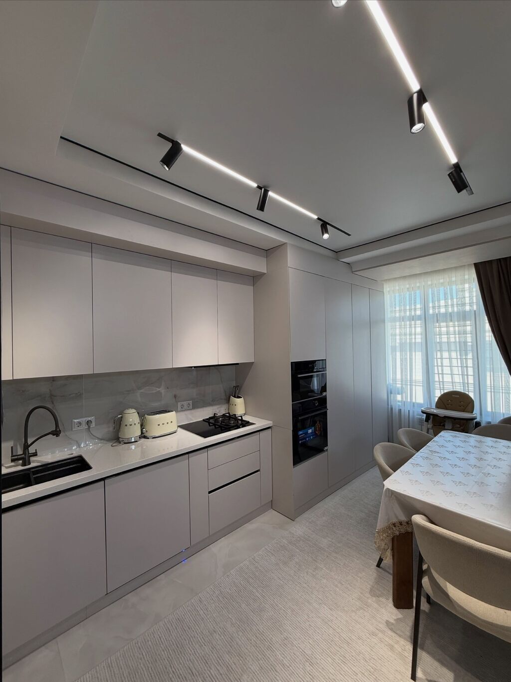 3 комнаты, 122 м², Ак-Кеме Элитка, 11 этаж, Евроремонт: фото 2