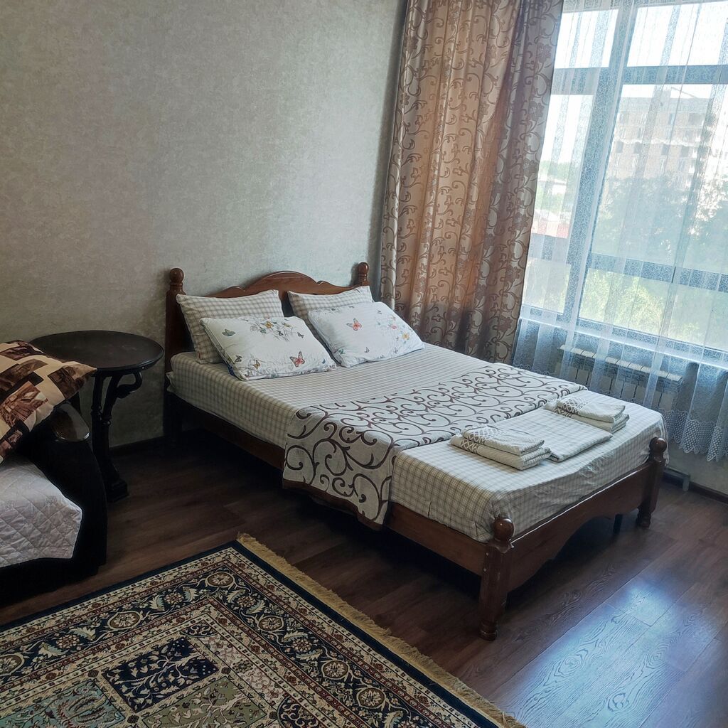 1 комната, Люкс, элитка, Бишкек Парк ТРЦ, Душевая кабина, Постельное белье, Кондиционер: фото 6