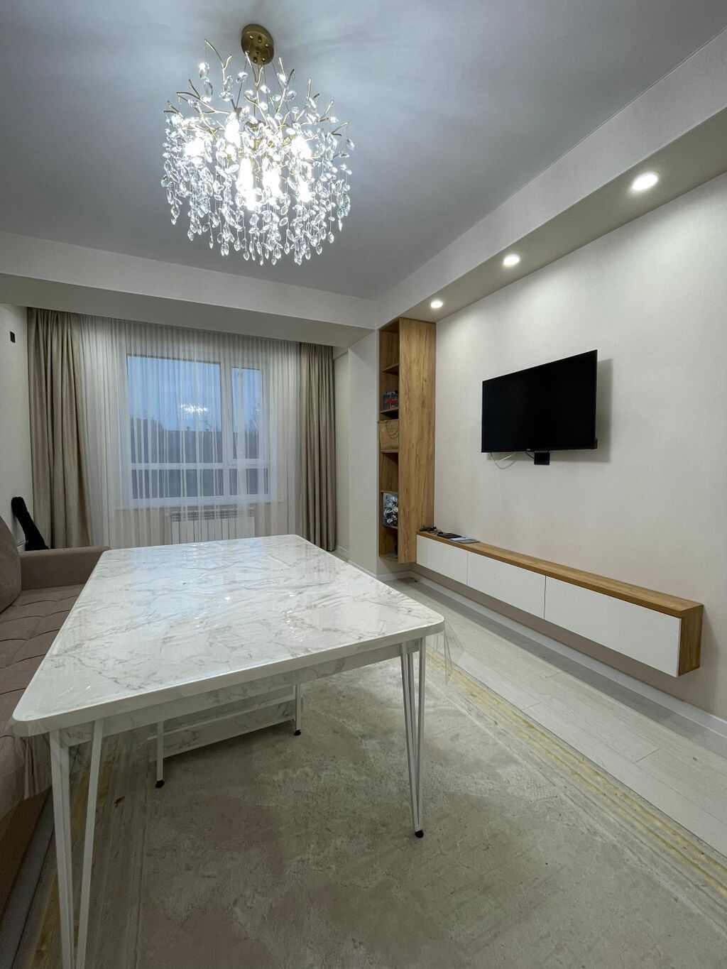 1 комната, 48 м², Тунгуч мкр Элитка, 2 этаж, Евроремонт: фото 3