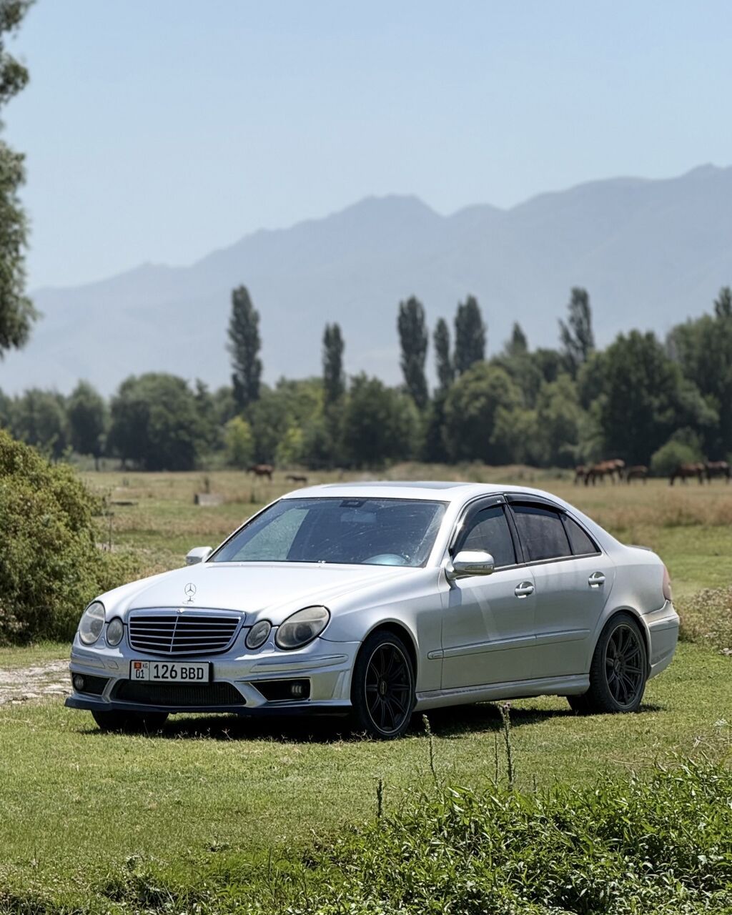 Mercedes-Benz E-Class: 2002 г., 5 л, Автомат, Бензин, Седан: фото 2