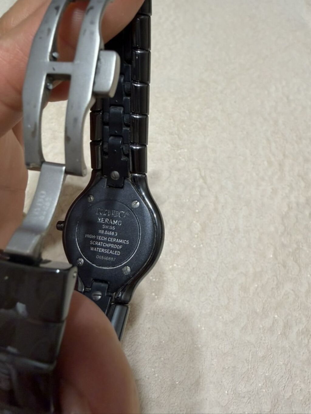 Классические часы часы, Rado, Керамика, Швейцария, Водонепроницаемые, Детские, Б/у: фото 4