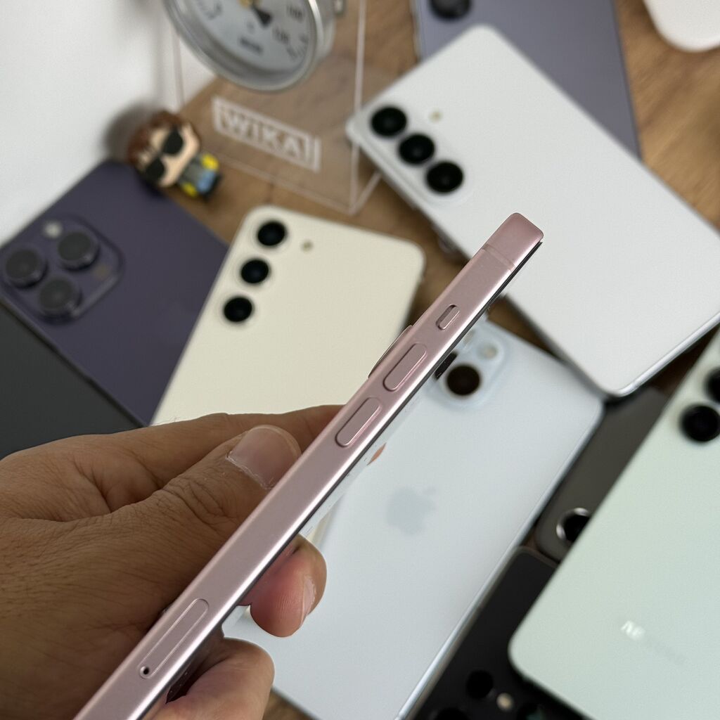 IPhone 15, Б/у, 512 ГБ, Розовый, Защитное стекло, Чехол, Кабель, 93 %: фото 6