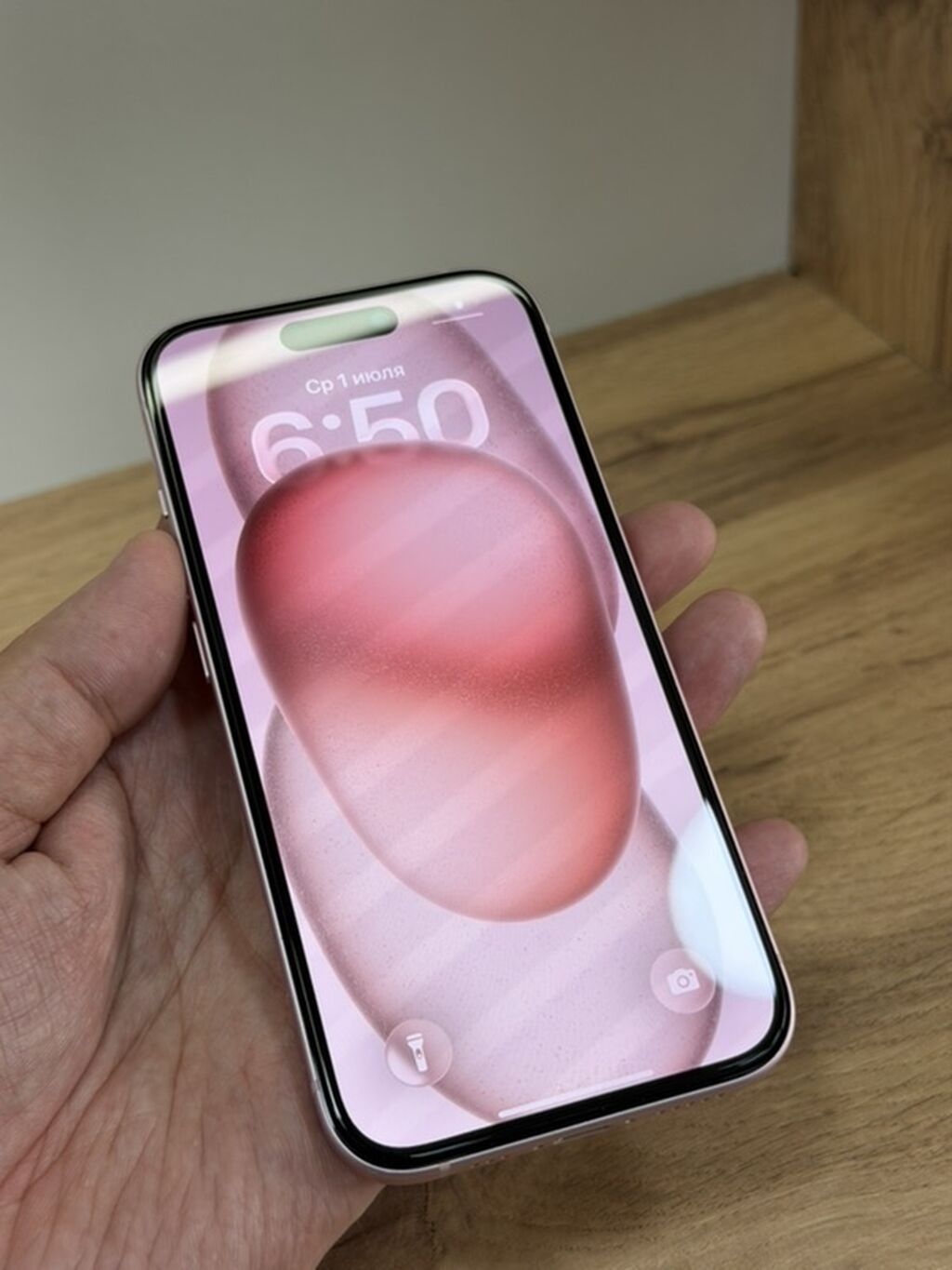 IPhone 15, Б/у, 512 ГБ, Розовый, Защитное стекло, Чехол, 93 %: фото 7