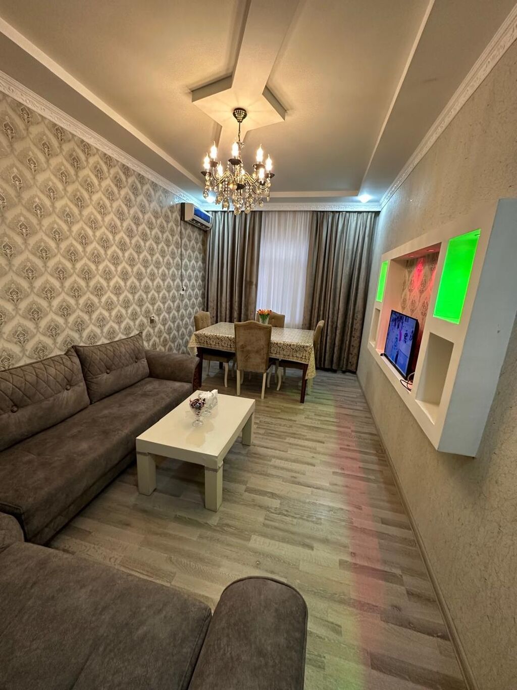 5 otaqlı, 138 kv. m, Kredit yoxdur, Yeni təmirli