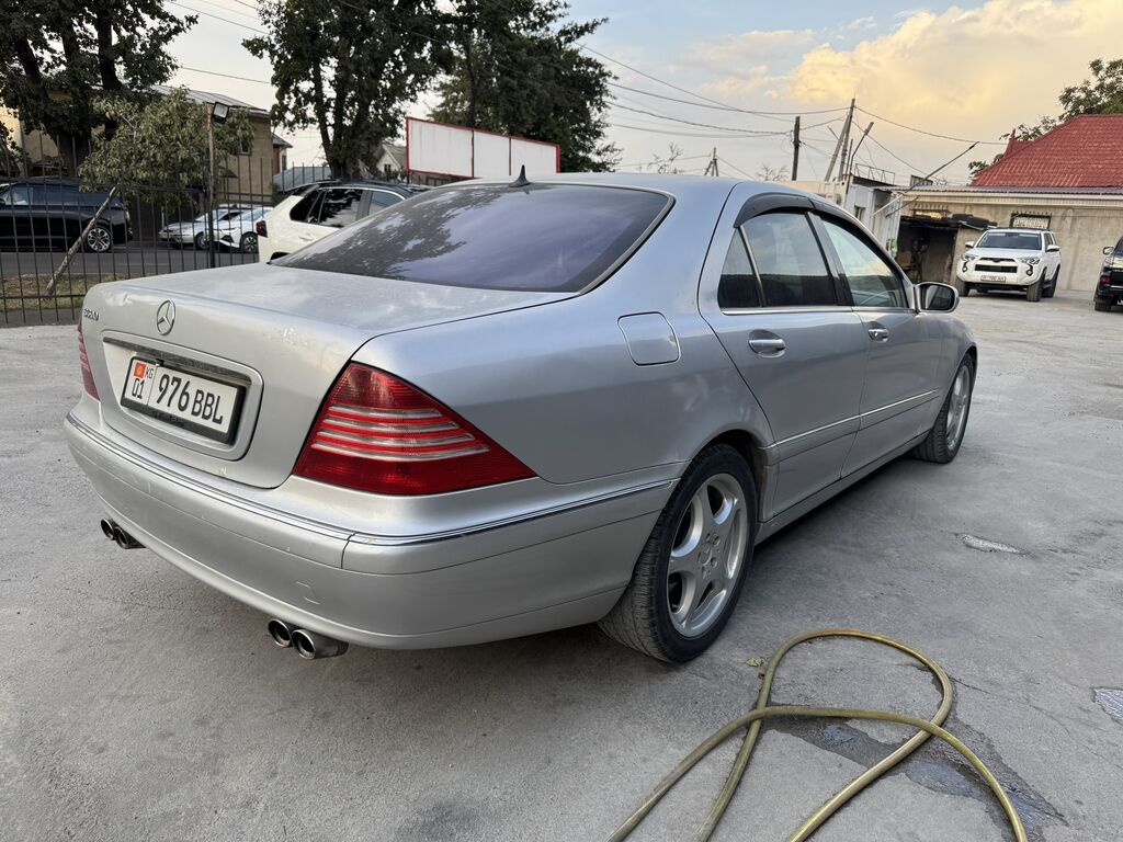 Mercedes-Benz S-Class: 2001 г., 5 л, Автомат, Бензин, Седан: фото 4