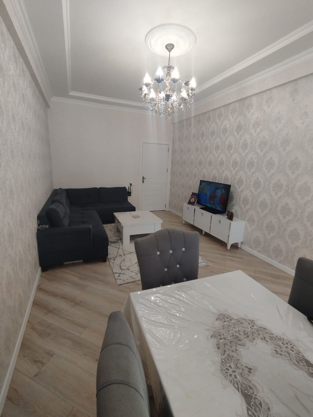 3 otaqlı, 59 kv. m, Kredit yoxdur, Yeni təmirli