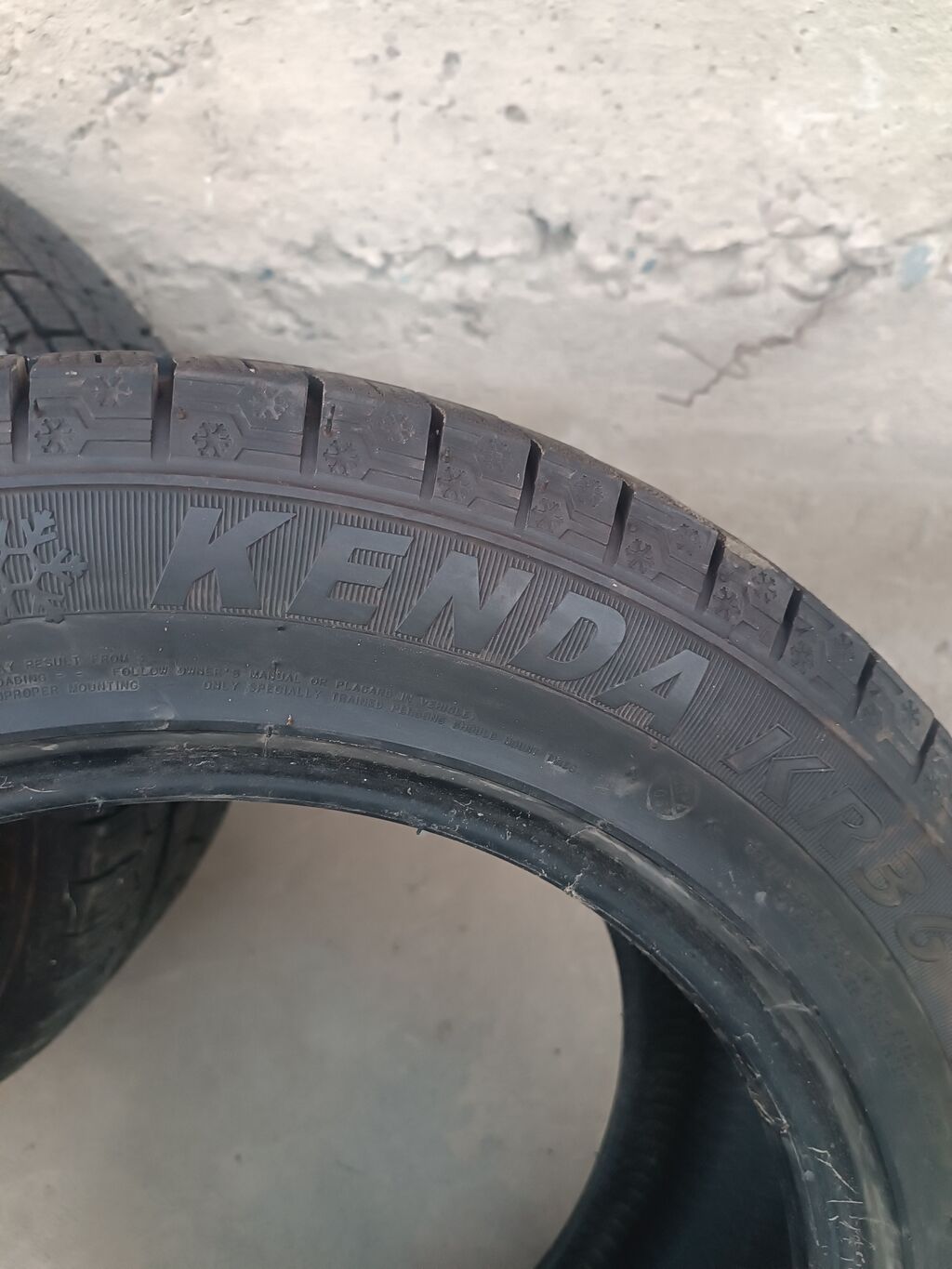 Шины 215 / 55 / R 16, Зима, Б/у, Комплект, Легковые, KENDA: фото 2