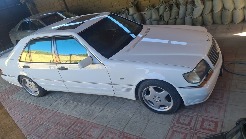 Mercedes-Benz S-Class W140, 1998 г., белый: фото 4