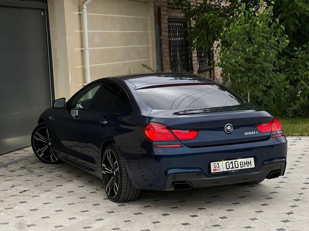 BMW 6 series: 2013 г., 4.4 л, Автомат, Бензин, Лифтбек: фото 6